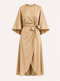 MONACO FALL DRESS BEIGE