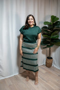 VALENTINA SET DARK GREEN