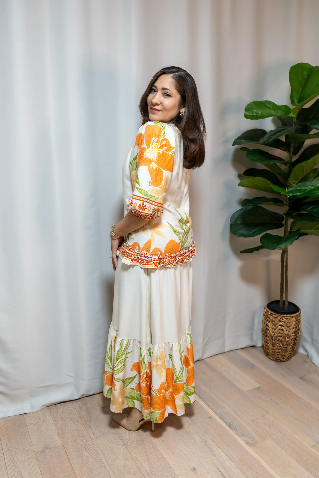 SELENE DRESS WHITE