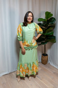 SELENE DRESS GREEN