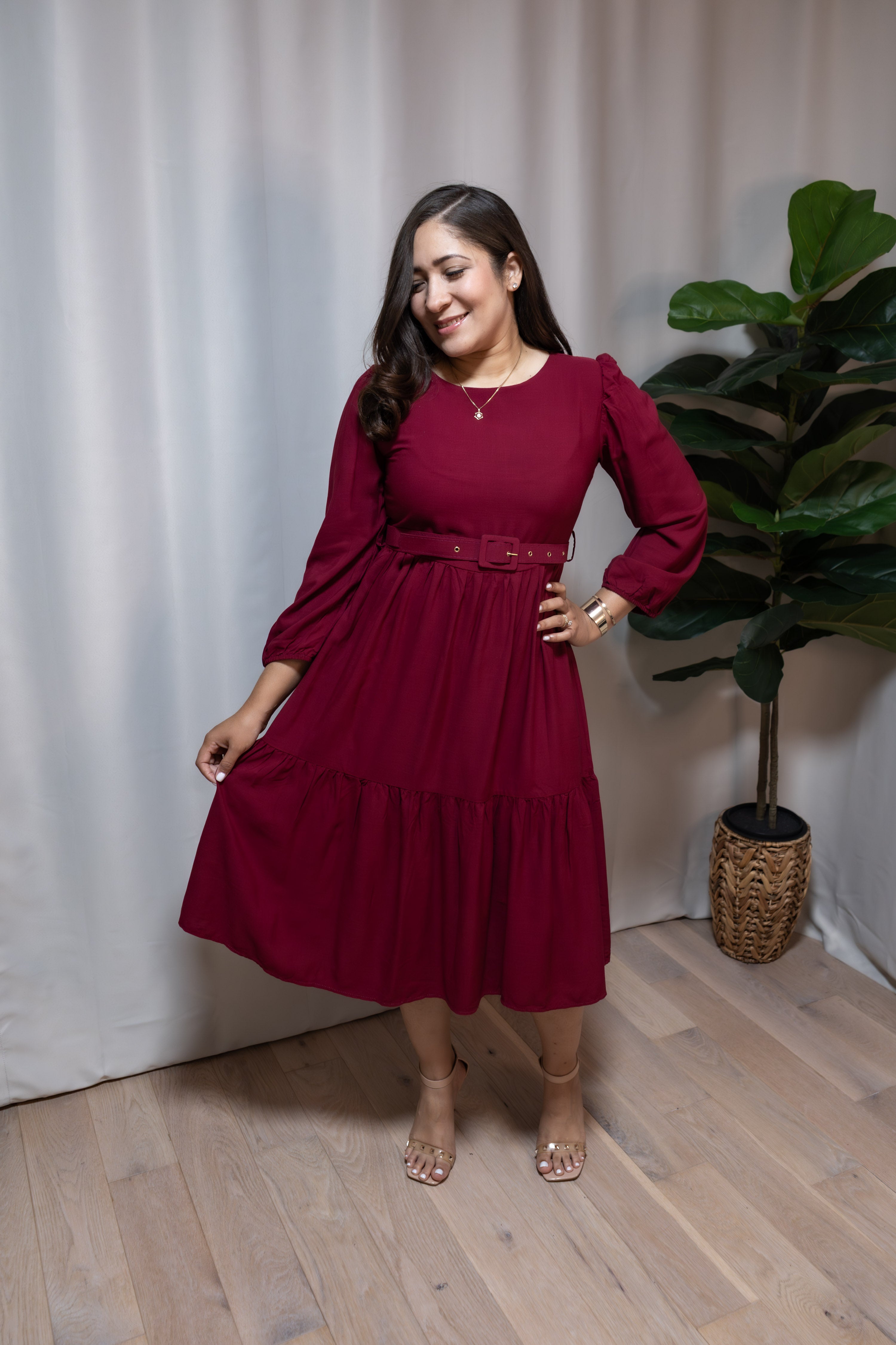 CAPRI DRESS RED