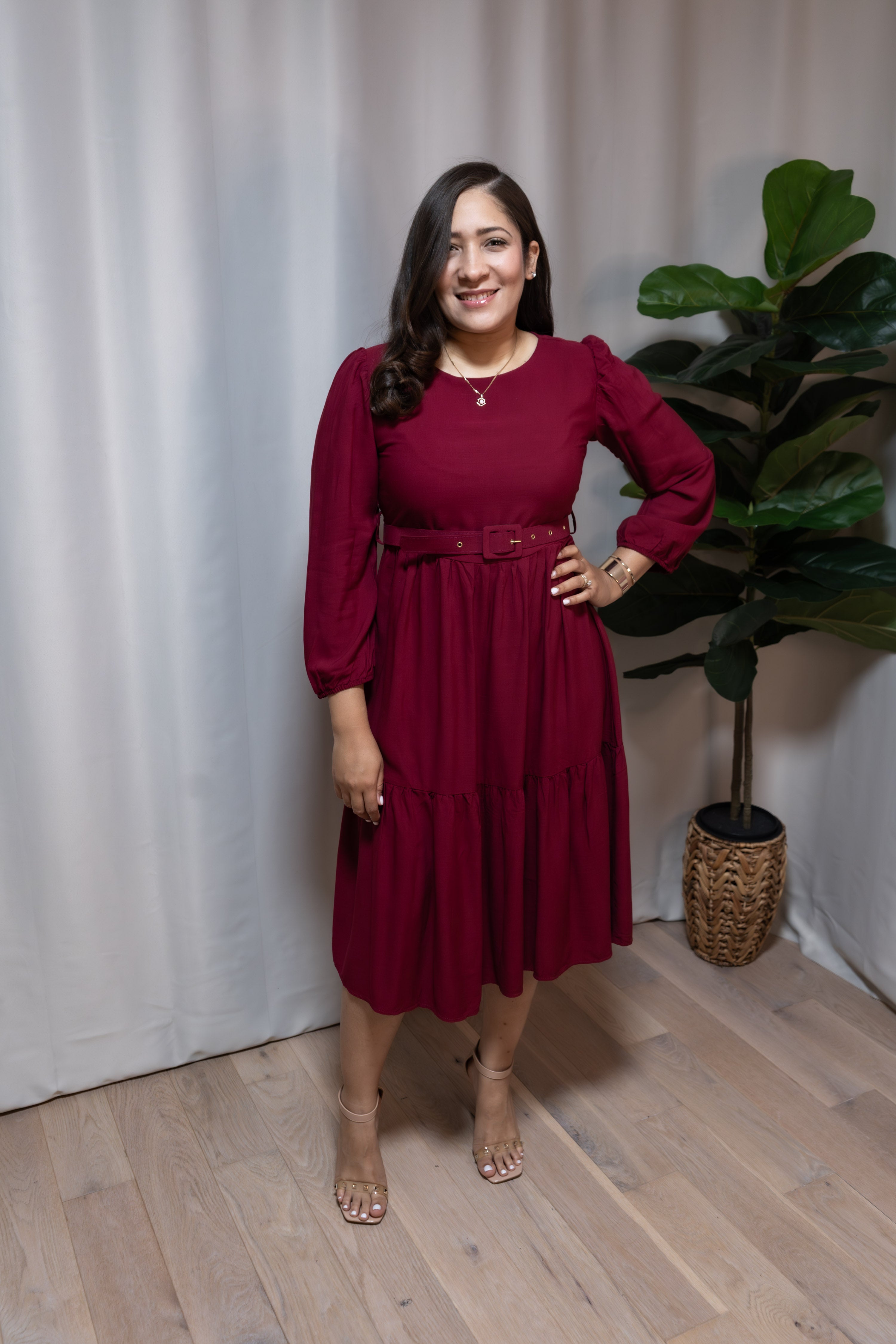 CAPRI DRESS RED