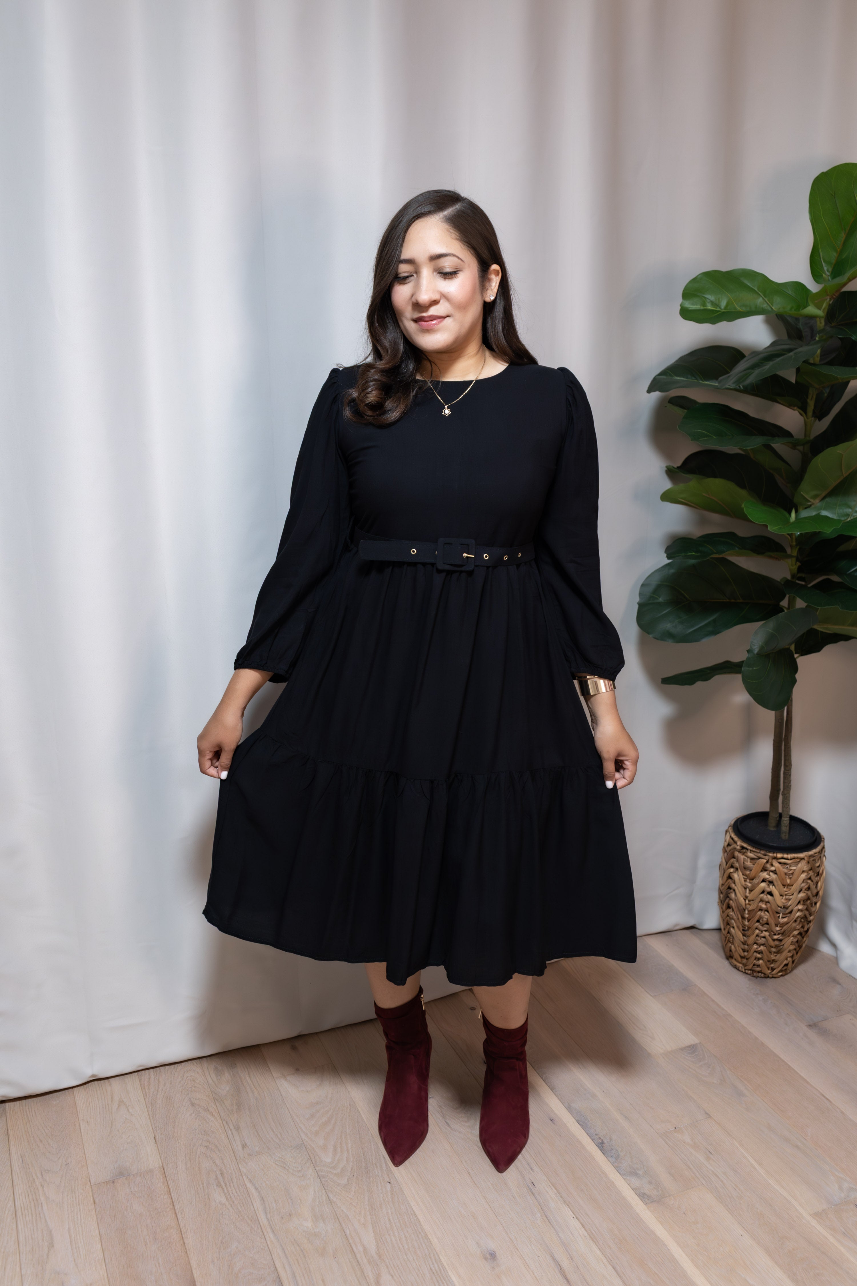 CAPRI DRESS BLACK