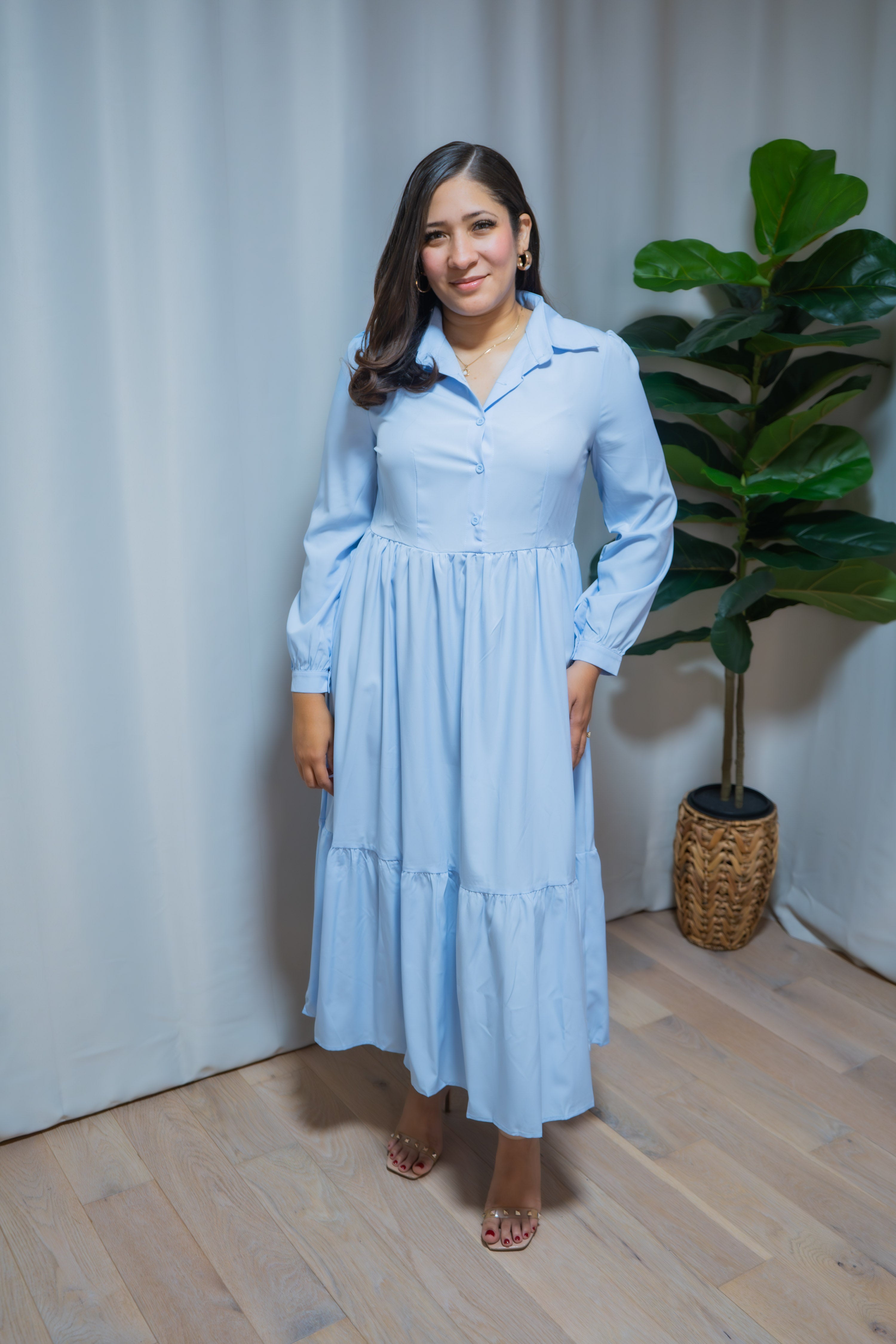 CAMISERO SOFT BLUE